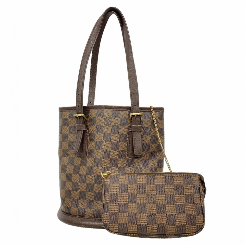 LOUIS VUITTON Authentic Brown Damier Tote Bag - Picture 1 of 12